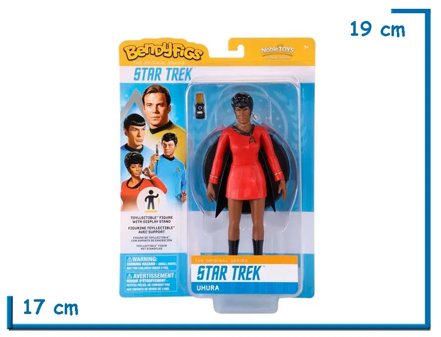 BENDYFIGS UHURA STAR TREK THE ORIGINAL SERIES