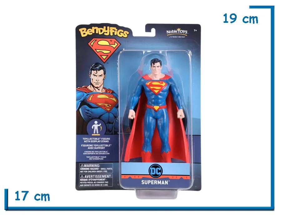 BENDYFIGS SUPERMAN DC COMICS
