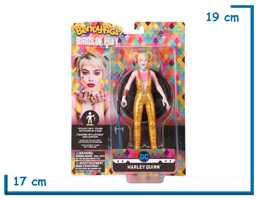BENDYFIGS HARLEY QUINN (BIRDS OF PREY) DC COMICS