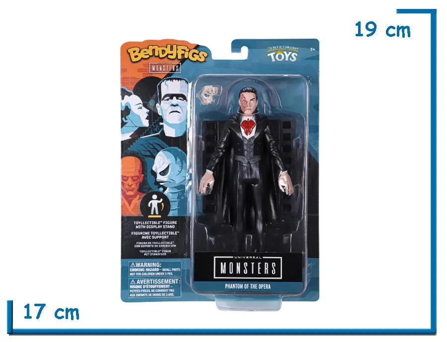 BENDYFIGS PHANTOM OF THE OPERA UNIVERSAL MONSTERS