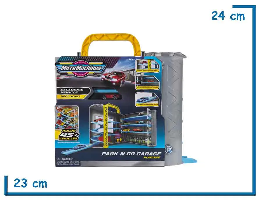MICRO MACHINES PARK AND RACE GARAGE PLAYSET