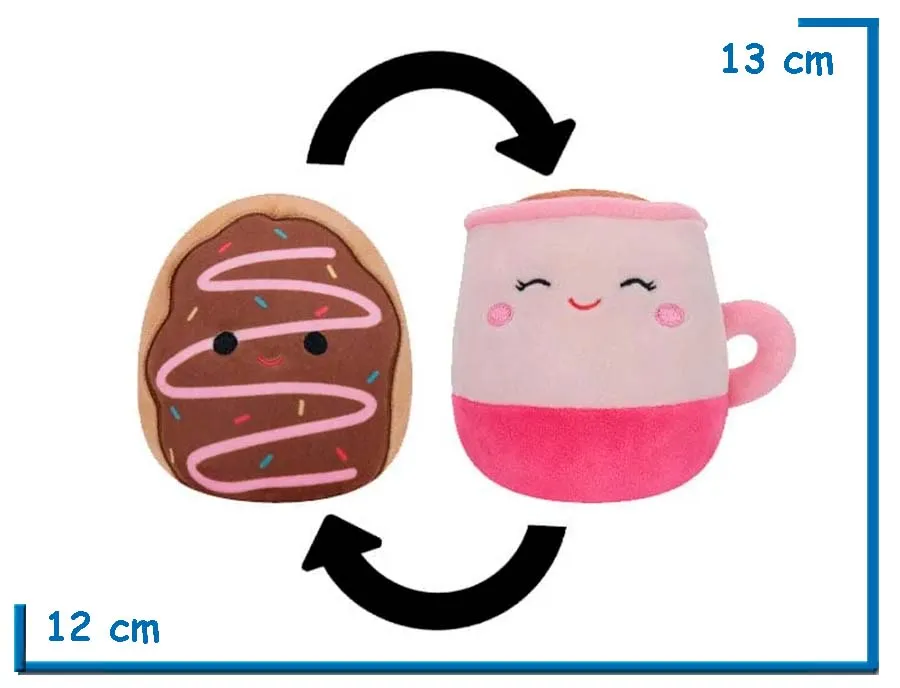 SQUISHMALLOWS FLIP-A-MALLOWS 13CM DEJA & EMERY