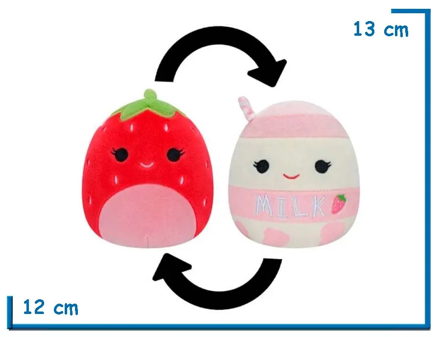 SQUISHMALLOWS FLIP-A-MALLOWS 13CM SCARLET & AMELIE