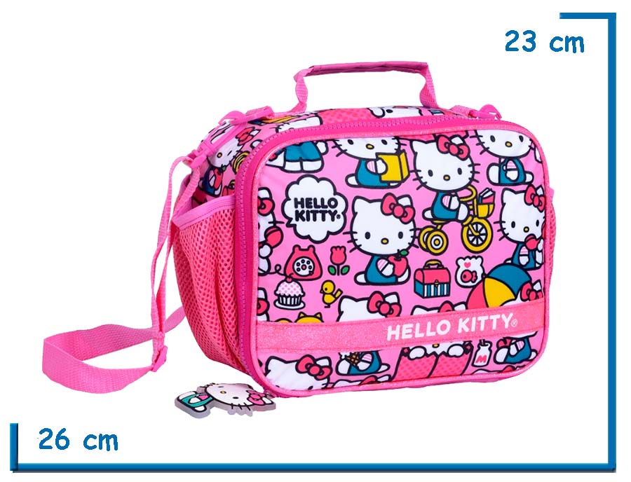 LUNCHERA HELLO KITTY ROSA MUCHAS KITTYS