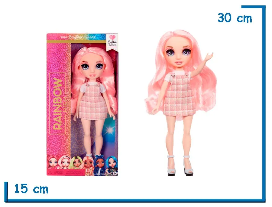 MGA RAINBOW HIGH BELLA PARKER FASHION DOLL