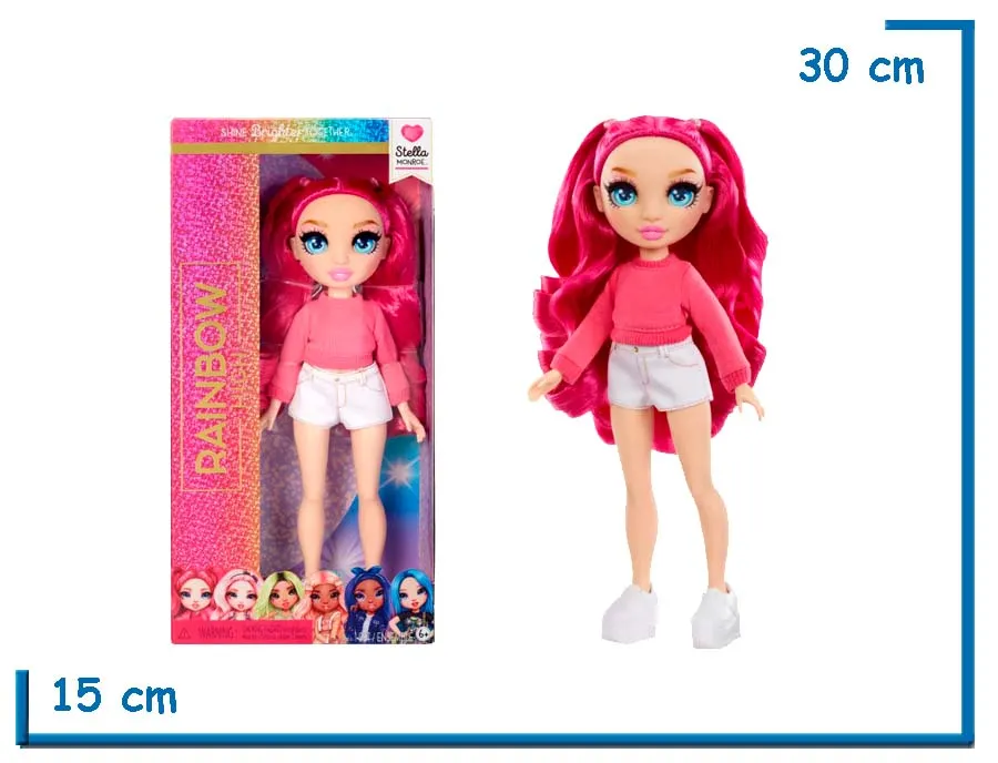 MGA RAINBOW HIGH STELLA MONROE FASHION DOLL
