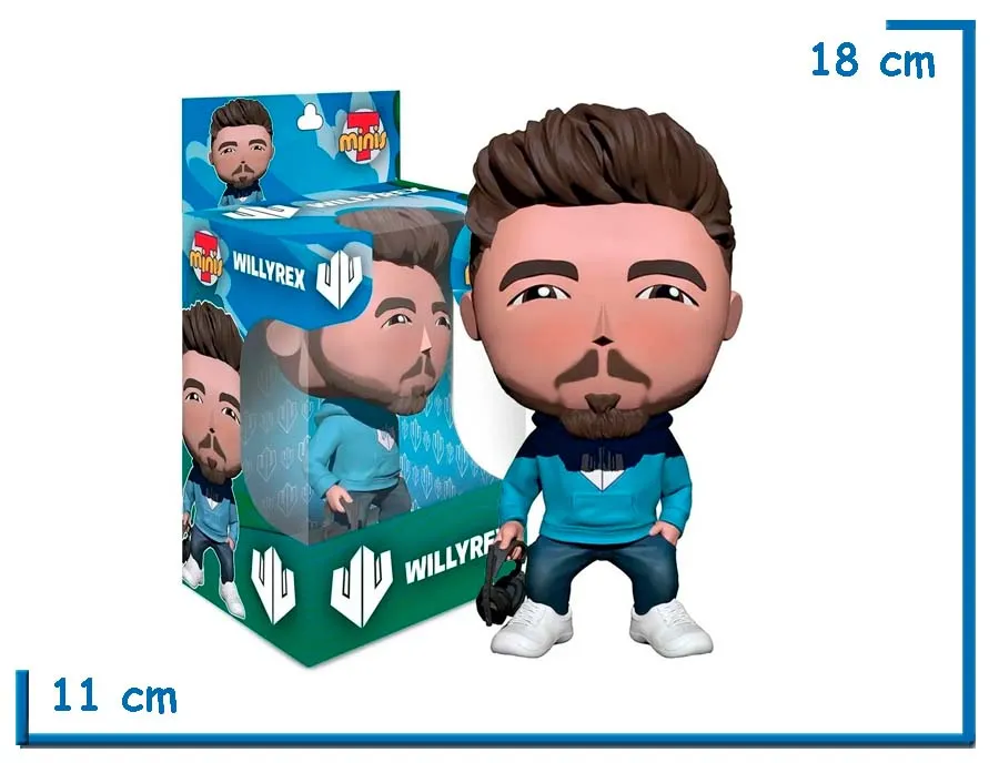 TOODLES DOLLS TMINIS WILLYREX STREAMERS COLLECTION