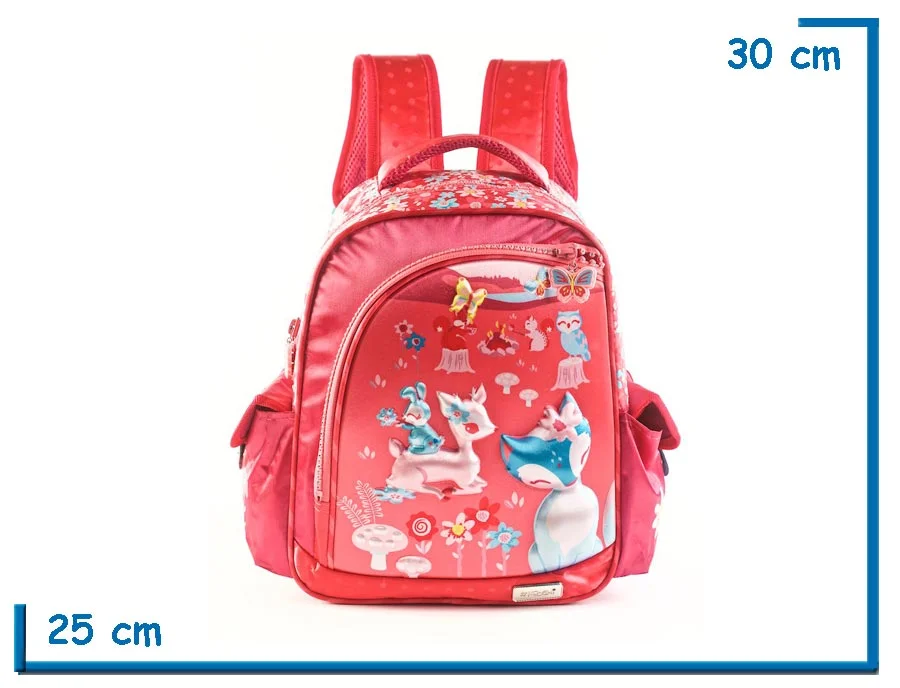 MOCHILA ESPALDA 13″ KOOSHI ANIMALES SILVESTRES 3D