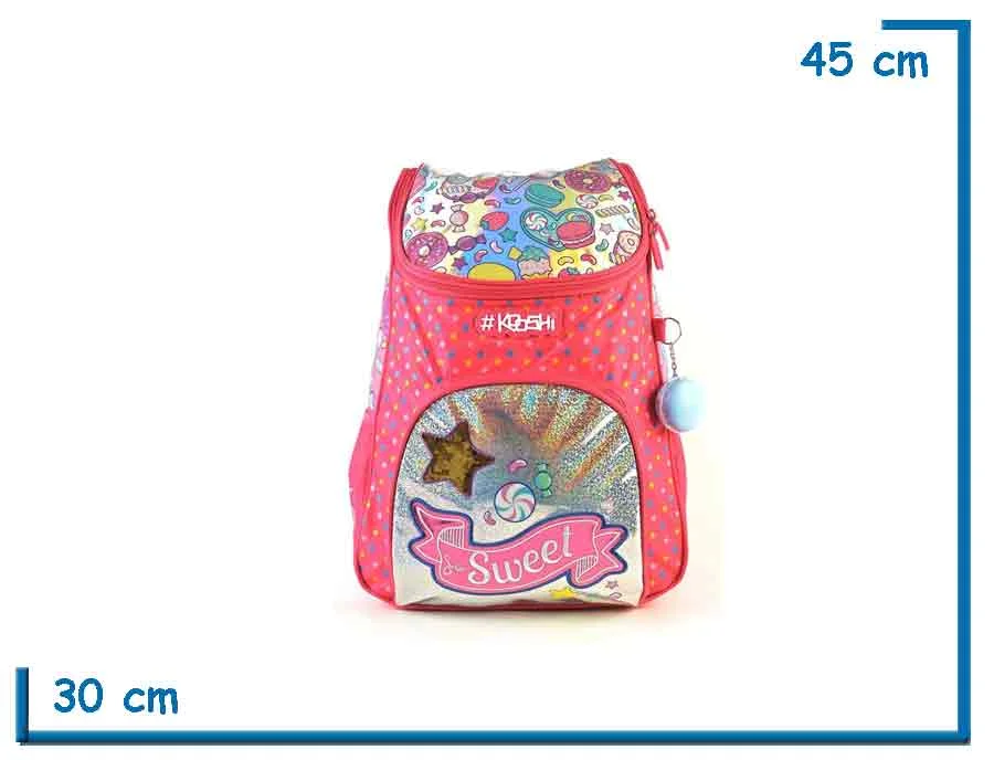 MOCHILA ESPALDA 17″ KOOSHI SWEET TORNASOLADA