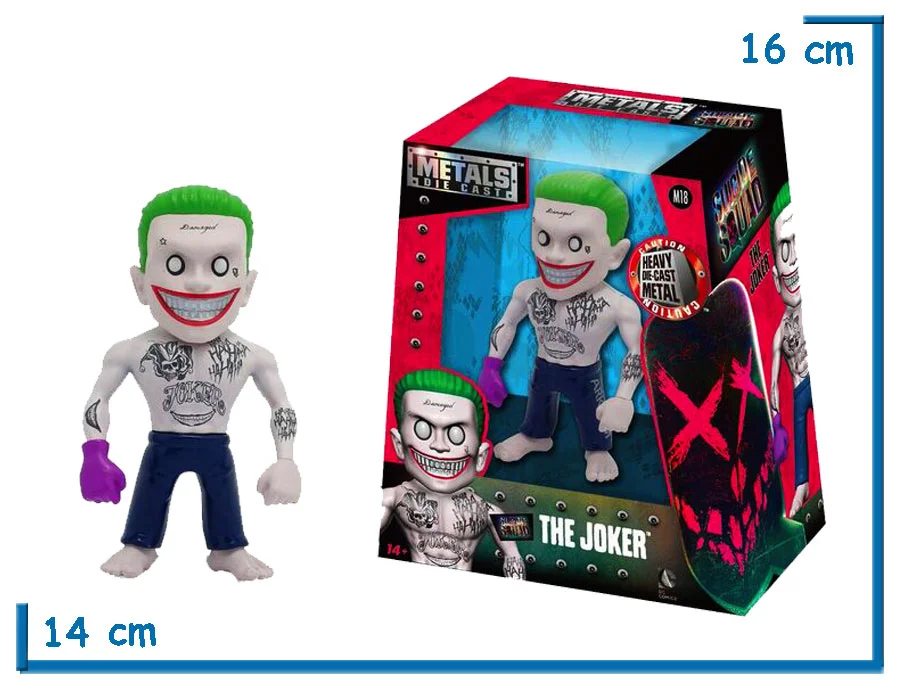 JADA METALS THE JOKER SUICIDE SQUAD 4″