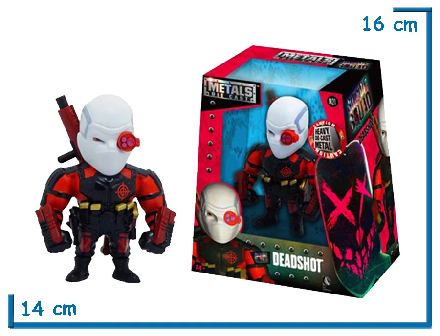 JADA METALS DEADSHOT SUICIDE SQUAD 4″