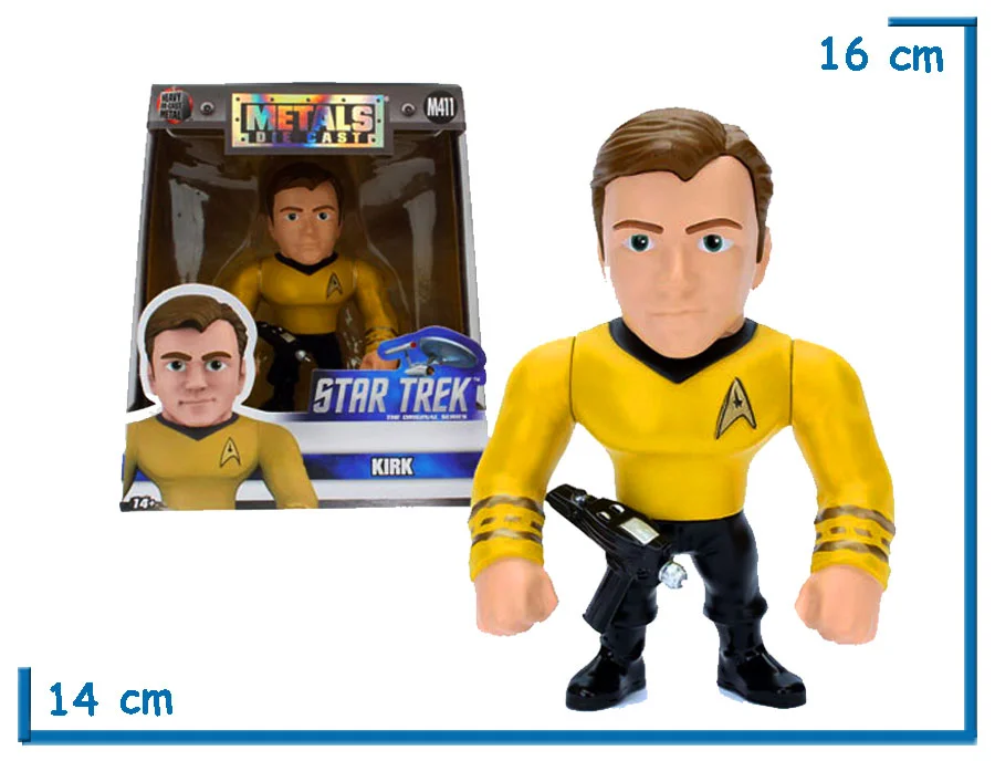 JADA METALS KIRK STAR TREK 4″