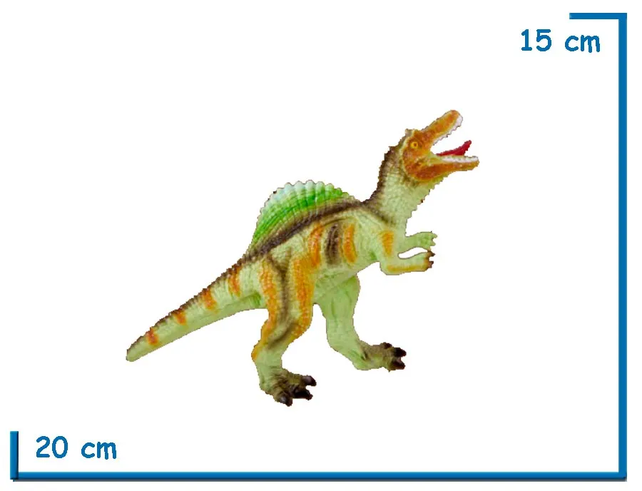 KING ME DINOSAUR ESPINOSAURIO CON CHIFLE 20 CM