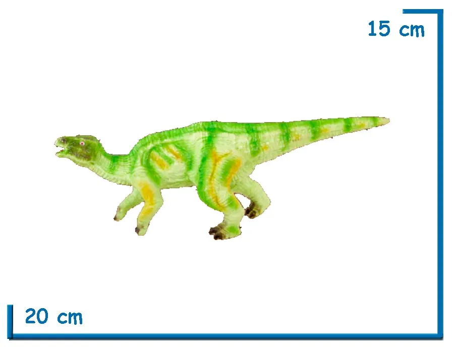 KING ME DINOSAUR IGUANODON CON CHIFLE 20 CM