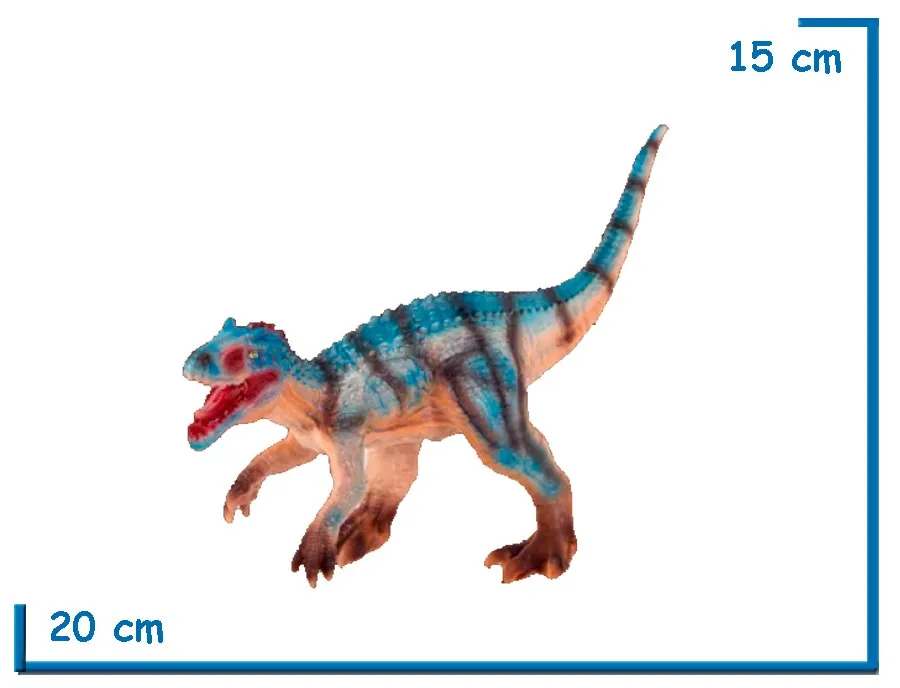 KING ME DINOSAUR MAPUSAURIO CON CHIFLE 20 CM