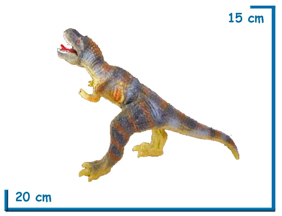 KING ME DINOSAUR T REX CON CHIFLE 20 CM