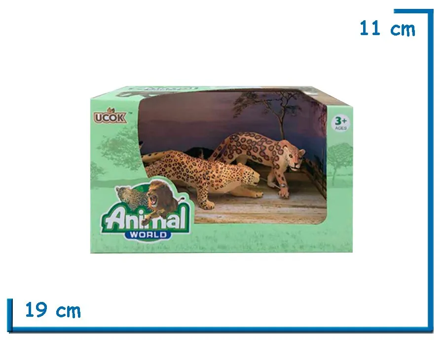 ANIMAL WORLD LEOPARDOS