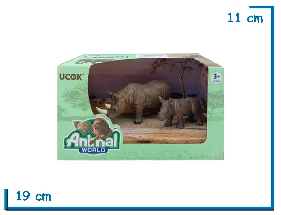 ANIMAL WORLD RINOCERONTES
