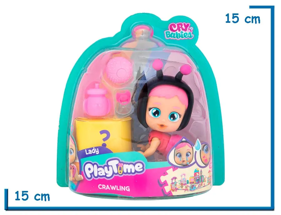 IMC CRY BABIES LADY CRAWLING PLAYTIME