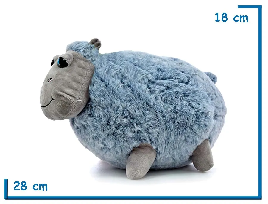 PELUCHE HIPOPOTAMO GORDITO 28CM