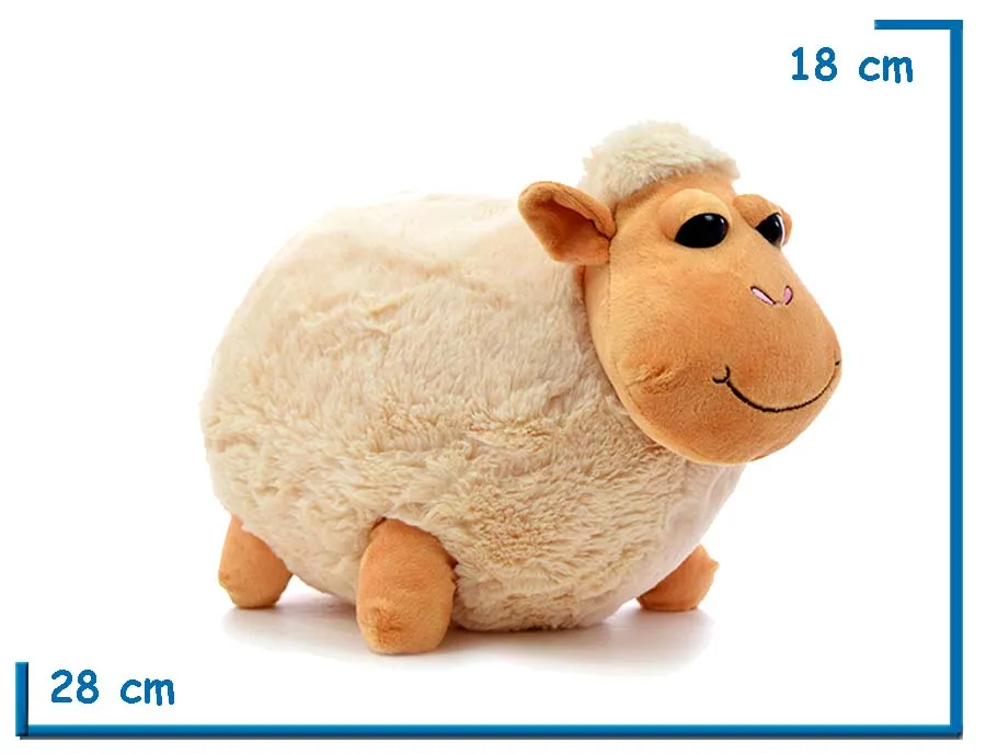 PELUCHE OVEJA GORDITA 28CM